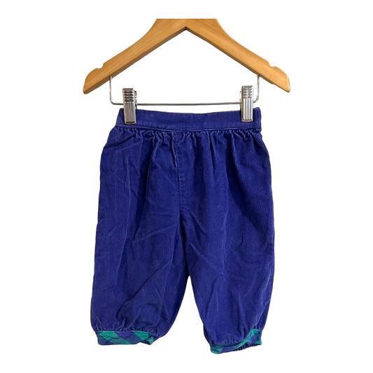 Blue corduroy pants 12m