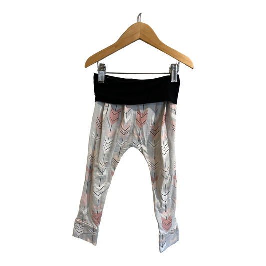 small shop Grey and pink arrow pants 3-4y