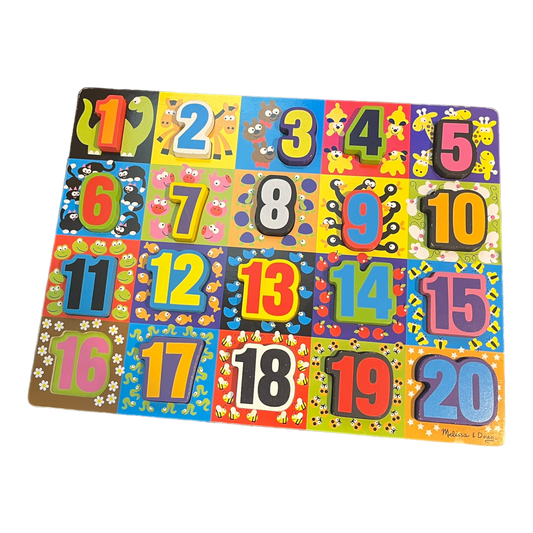 Numbers 1-20 puzzle