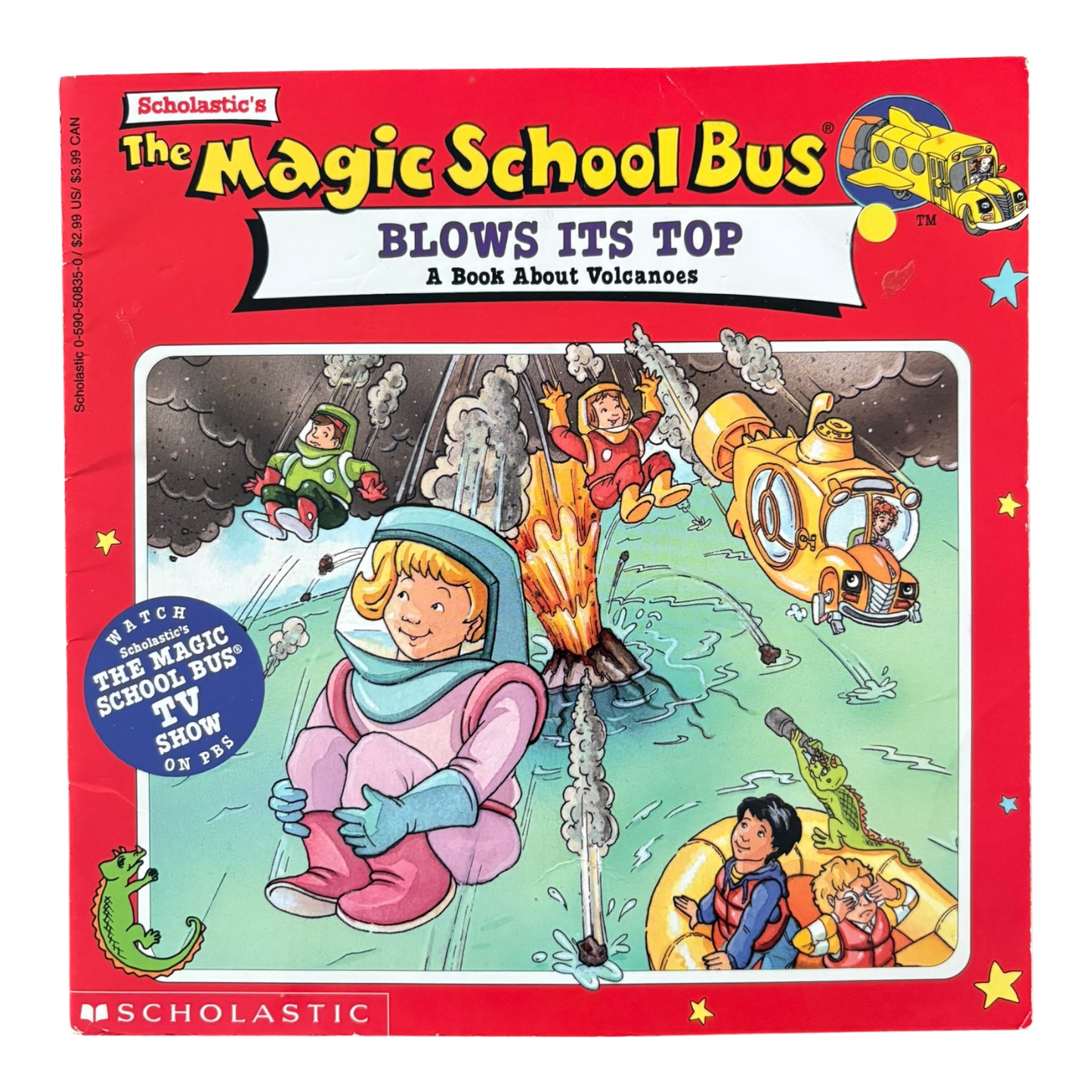 The Magic School Bus Blows Its Top: A Book About Volcanoes