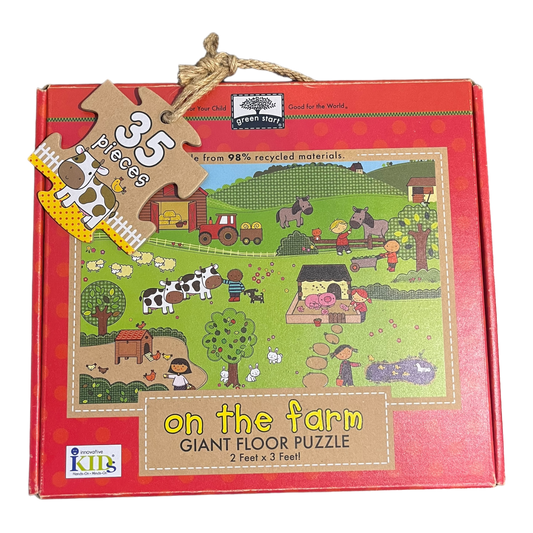 On the Farm 35 piece giant floor puzzle