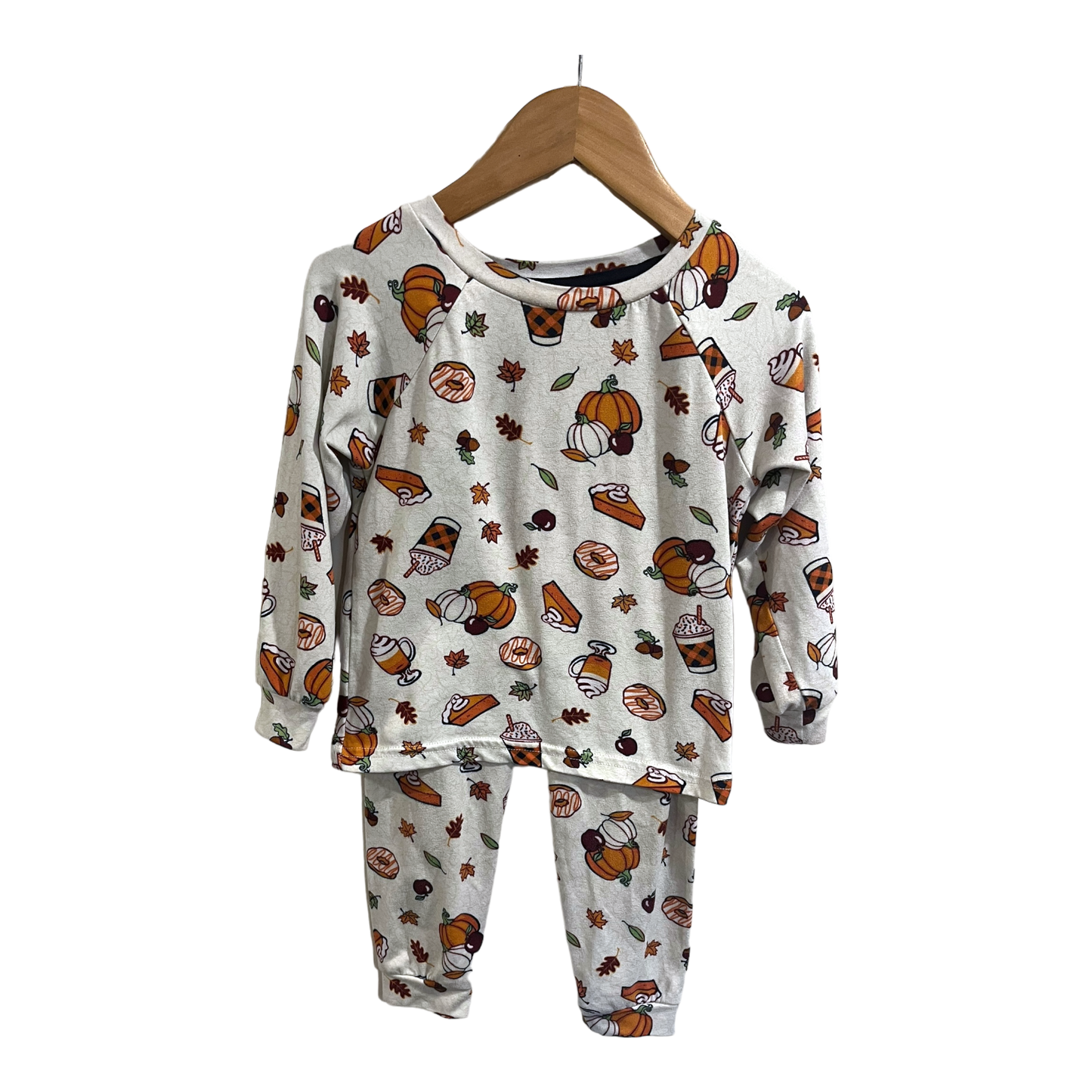 Monkey Bars Pumpkin Spice PJs 18 months