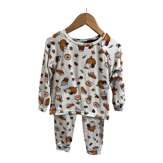 Monkey Bars Pumpkin Spice PJs 18 months