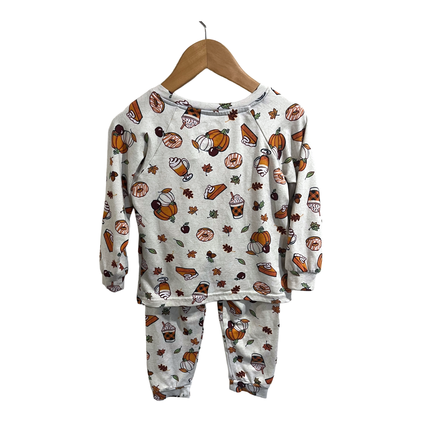 Monkey Bars Pumpkin Spice PJs 18 months