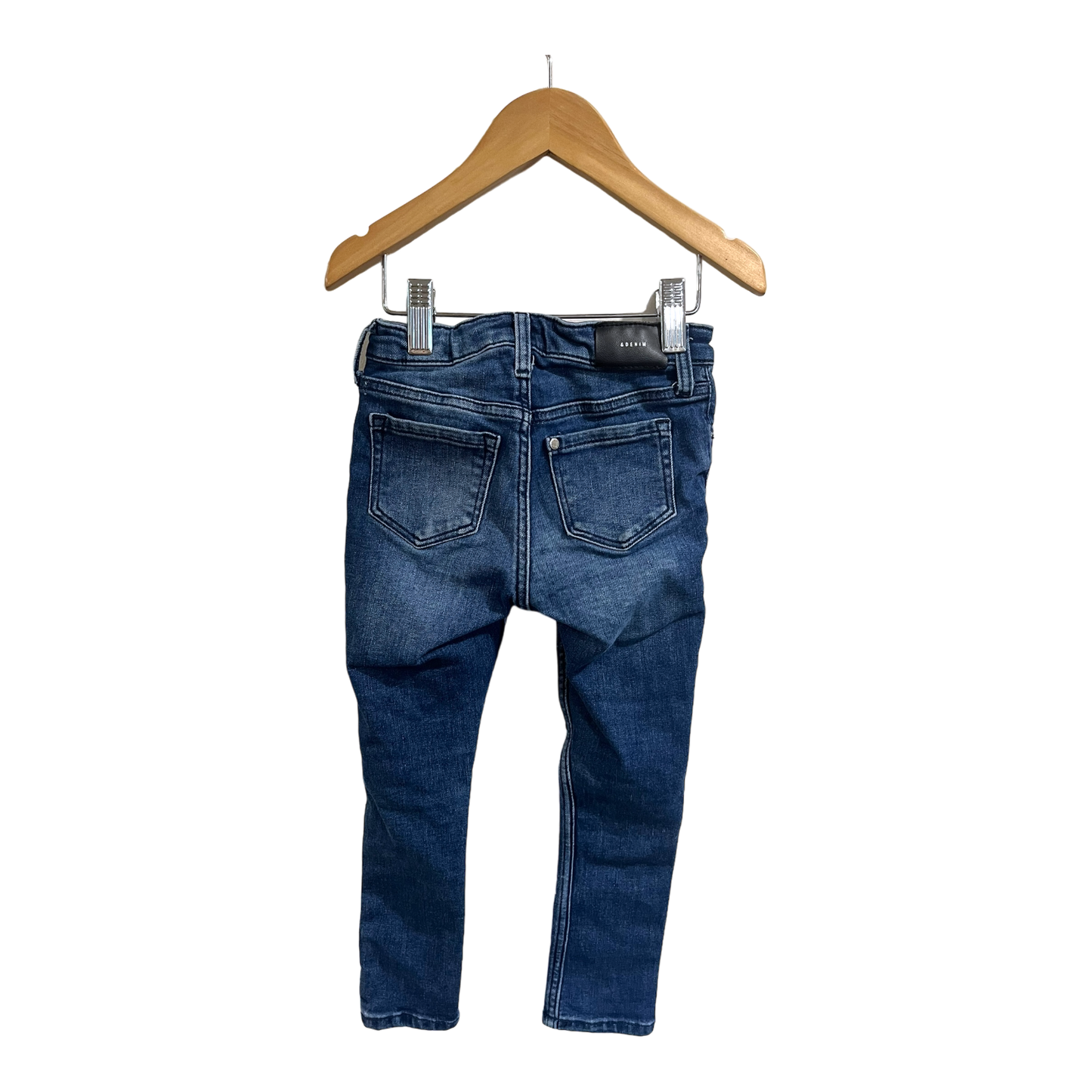 & Denim Destressed skinny jeans 3-4y