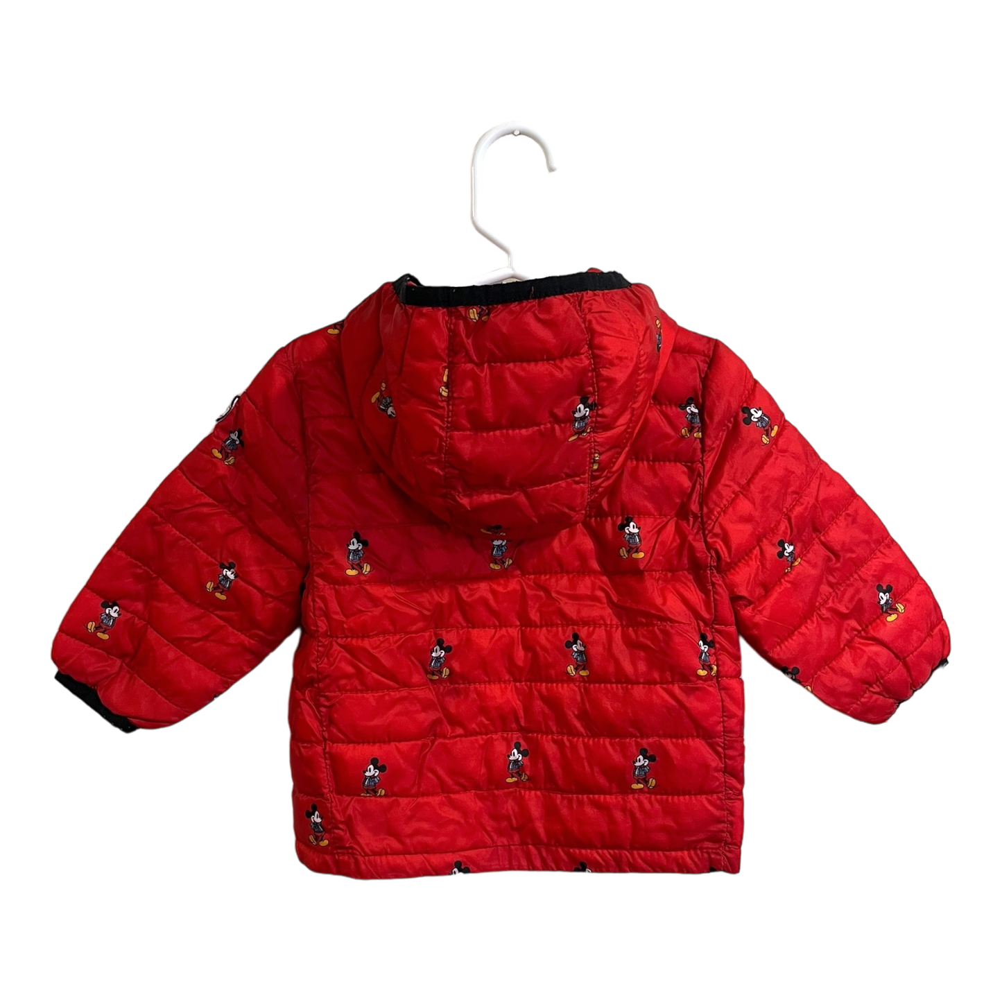 GAP Mickey Mouse puffer jacket 12-18 months