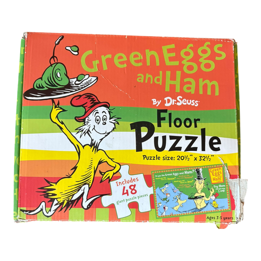 Green Eggs and Ham Floor Puzzle
