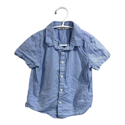 H&M Blue collared top 2-3 years