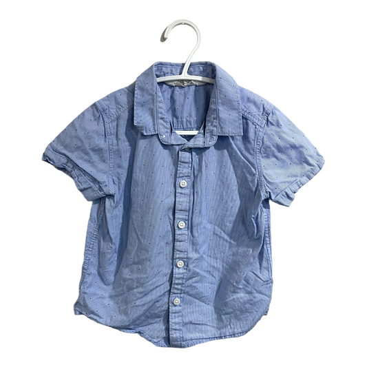 H&M Blue collared top 2-3 years