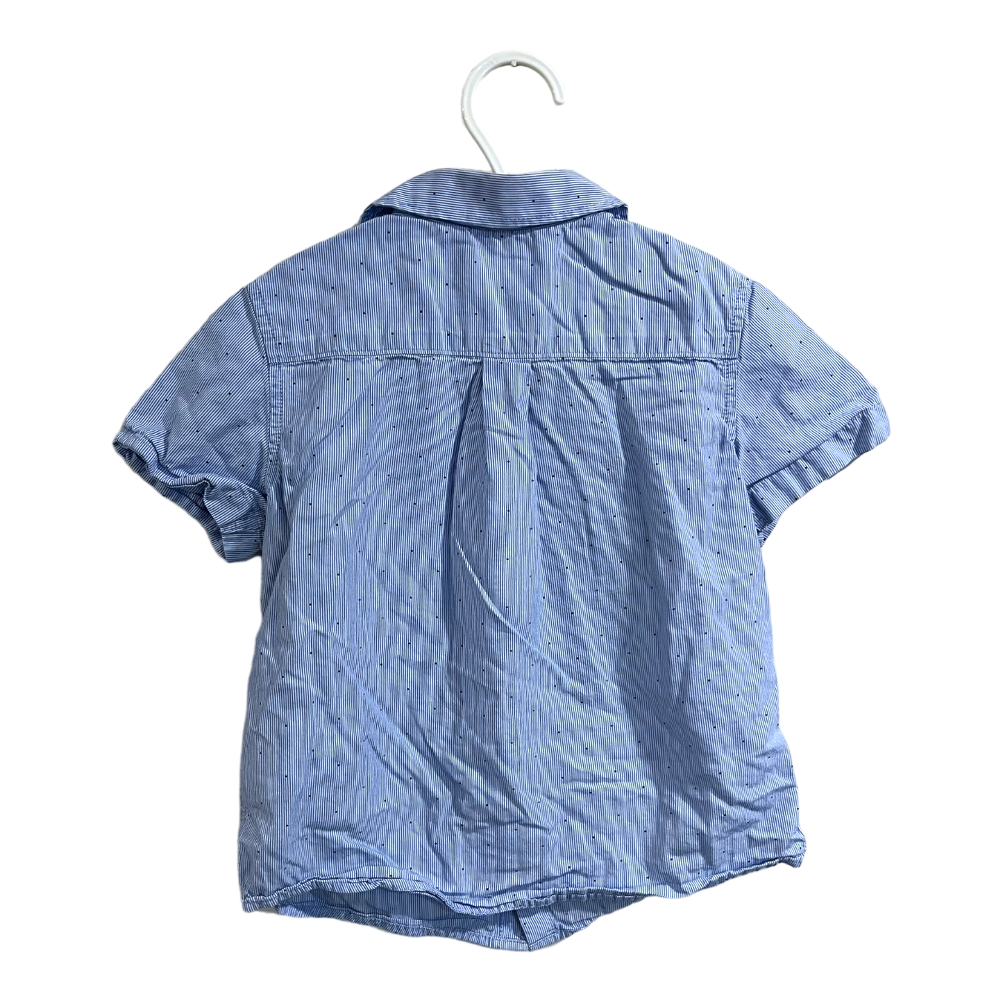 H&M Blue collared top 2-3 years