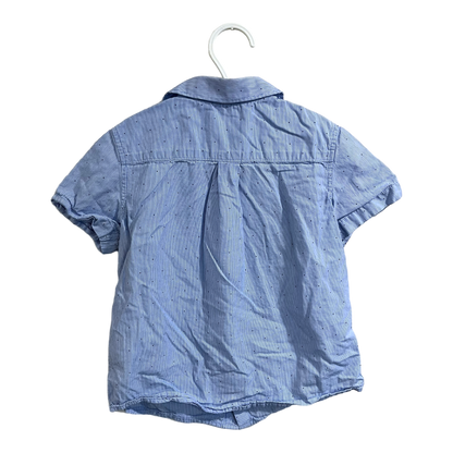 H&M Blue collared top 2-3 years