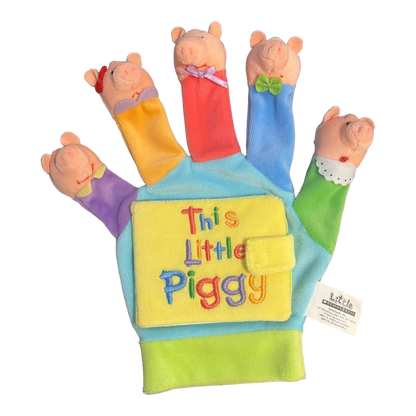 This Little Piggy Hand Puppet Book