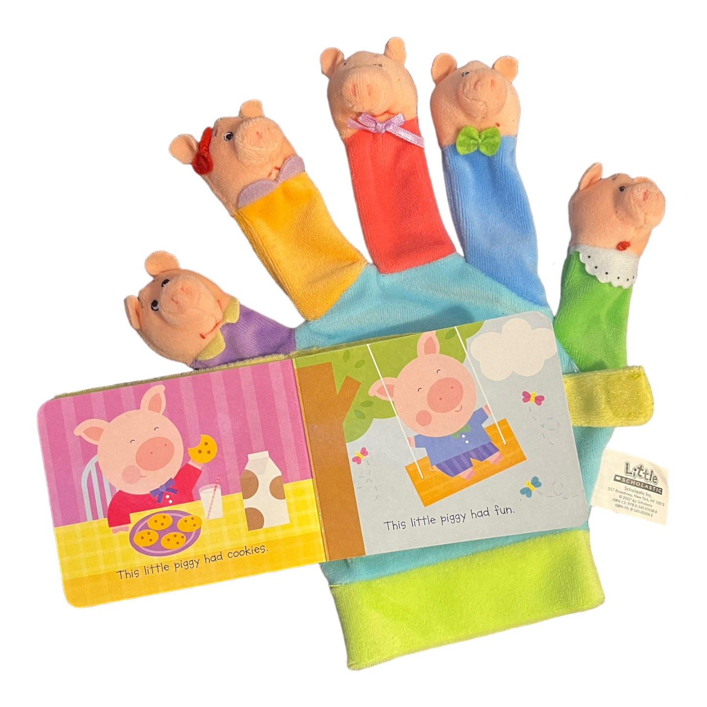 This Little Piggy Hand Puppet Book