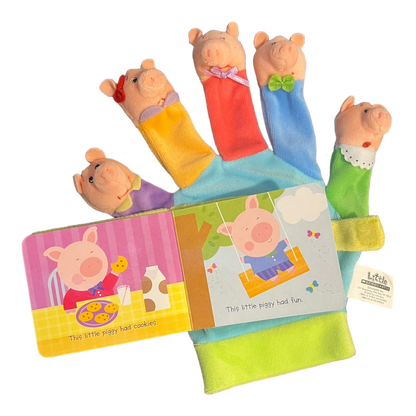 This Little Piggy Hand Puppet Book