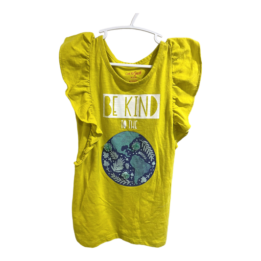 Cat & Jack Be Kind to the Earth tee 7/8y