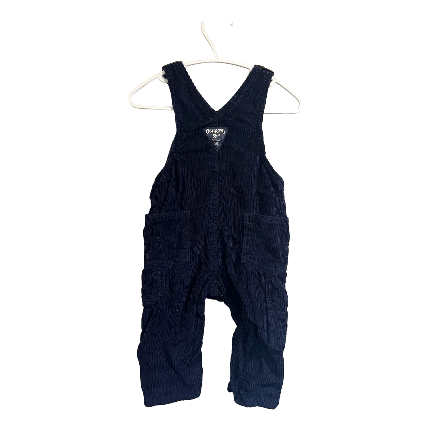 Osh Kosh Navy corduroy overalls 12 months