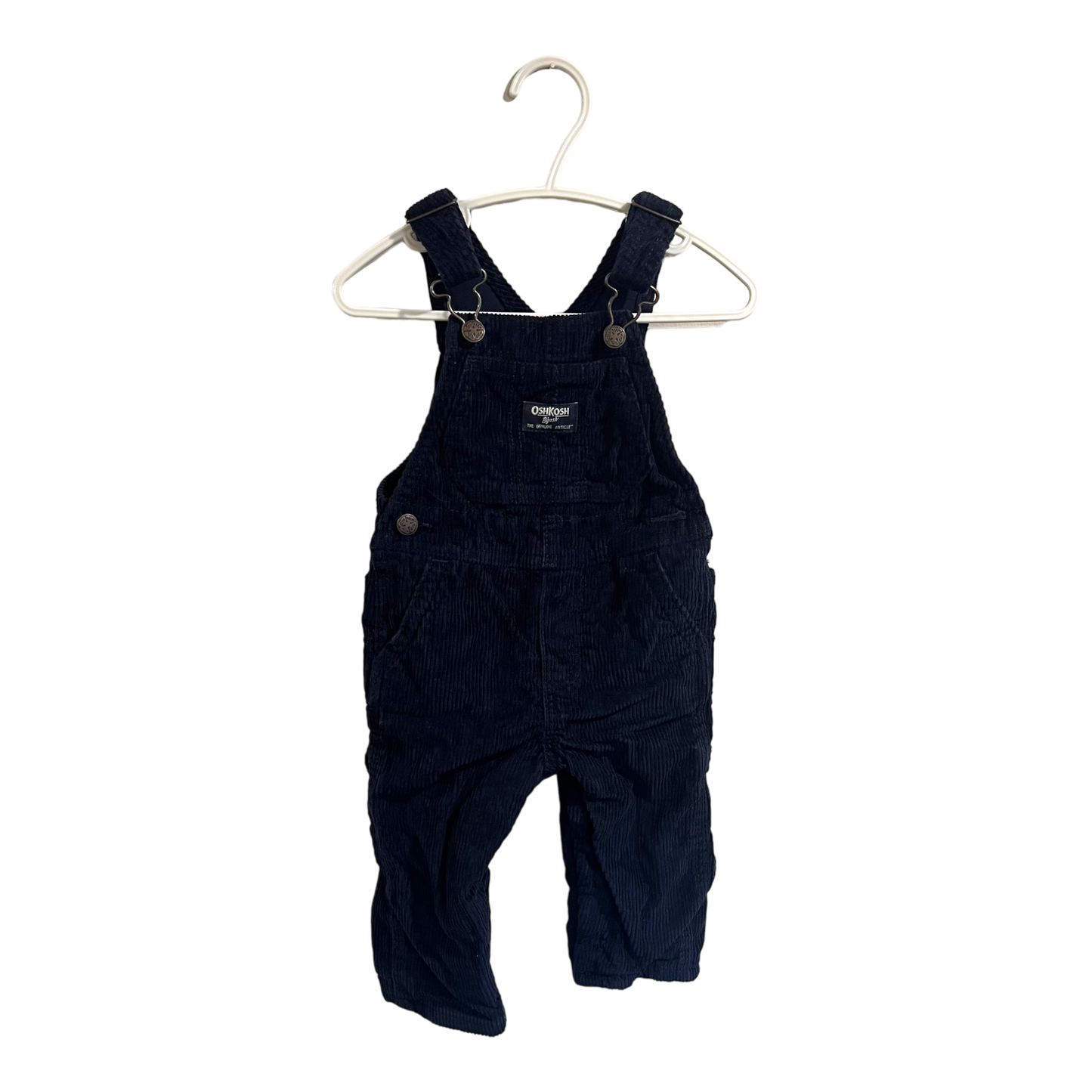 Osh Kosh Navy corduroy overalls 12 months