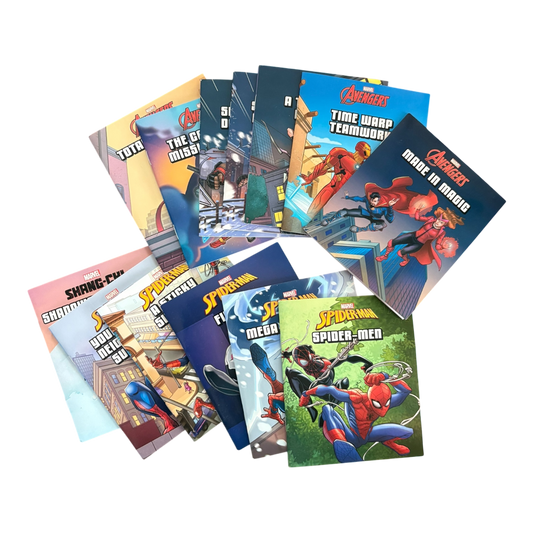 Set of 12 Marvel Mini Books