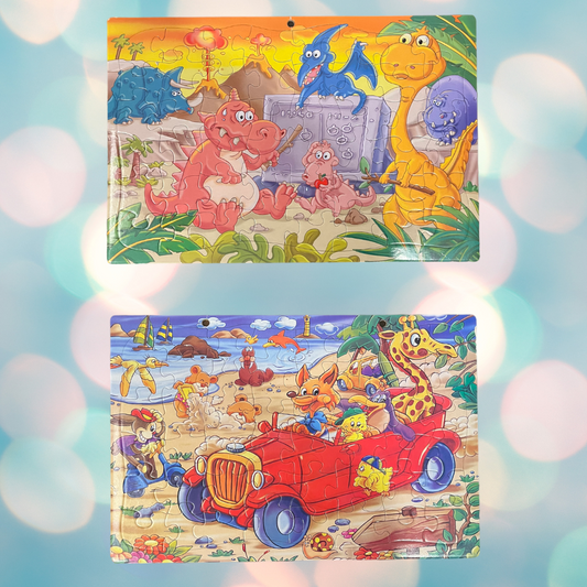 Vintage 48 piece puzzle Bundle