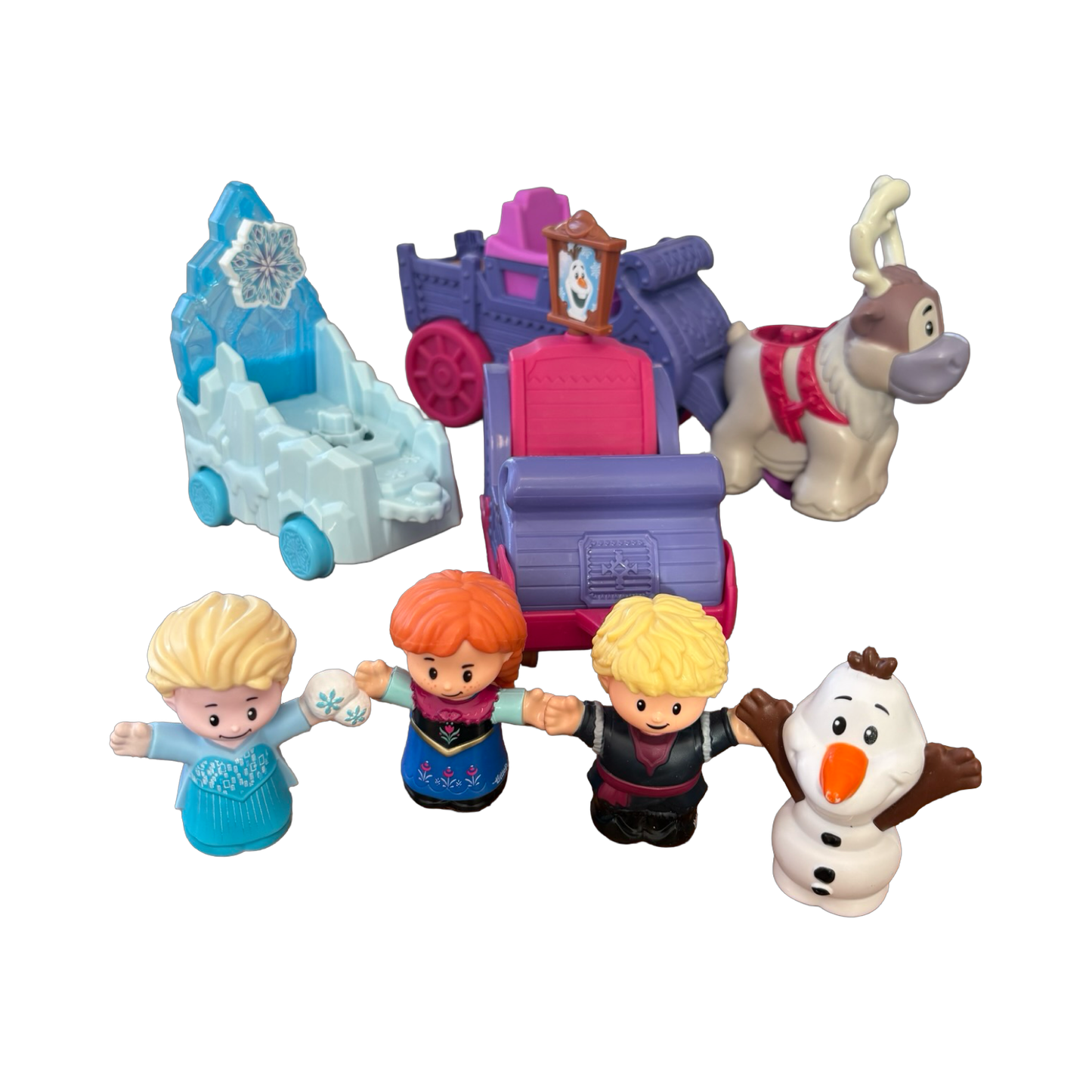 Little People Frozen Carriage and Floats Sets