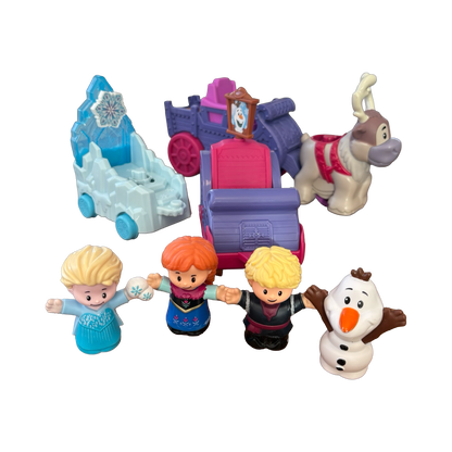 Little People Frozen Carriage and Floats Sets