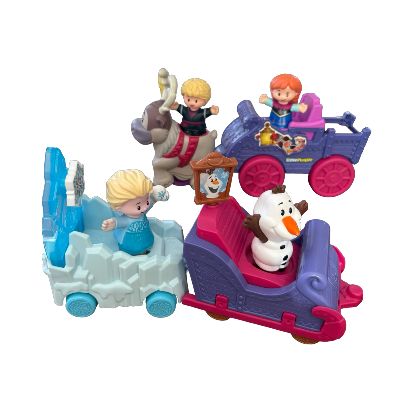 Little People Frozen Carriage and Floats Sets